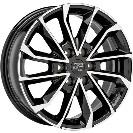 Msw 42 Van Gloss Black Full Polished 7,5x19 6x120 ET52,5 CB74,5 60° 7.5x19