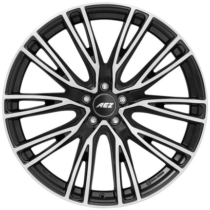 Aez Seattle dark Black/polished 8x20 5x112 ET39 CB66,6 R14 8x20