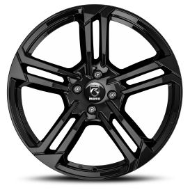 Twist Glossy Black 4H 7x17 4x108 ET32 CB72,3 60°