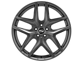 40 Gloss Gun Metal 8x19 5x130 ET40 CB66,6 R14