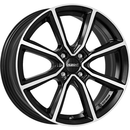 Dezent TN dark Black/polished 6x15 4x100 ET45 CB60,1 60° 6x15