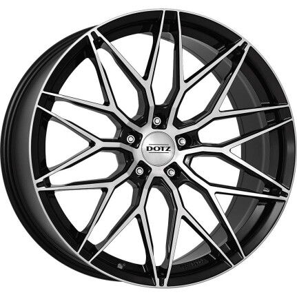 Dotz Suzuka dark Black/polished 8x18 5x120 ET35 CB72.6 60° 8x18